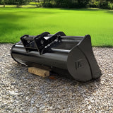 36" Heavy Ditch Bucket for Bobcat 1–2 Ton Mini Excavators