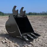 18" Trenching Bucket for Kubota 2–4 Ton Mini Excavators